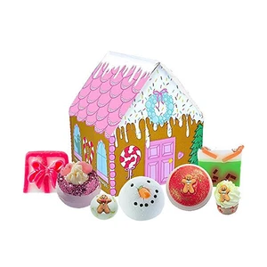 Bomb Cosmetics Dárková sada Perníková chaloupka (The House of Sugar & Spice Gift Set)