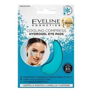 Eveline Cosmetics Hydra Expert hydrogélová maska na očné okolie s chladivým účinkom 2 ks