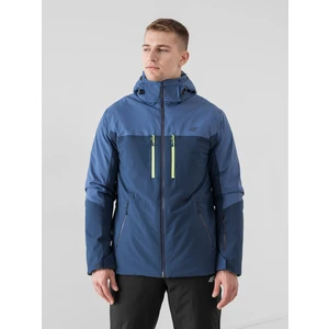 4F MEN'S SKI JACKET KUMN010 Modrá L