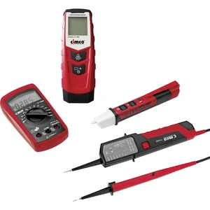 Cimco  ručný multimeter  digitálne/y #####inkl. Laser-Entfernungsmesser, #####inkl. Spannungsprüfer CAT III 600 V