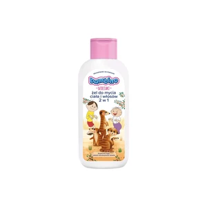 Bambino Kids Bolek and Lolek sprchový gél a šampón 2 v 1 Meerkat 400 ml