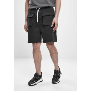 Big Pocket Terry Sweat Shorts Black