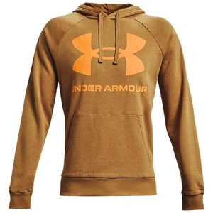 Under Armour UA Rival Fleece Big Logo HD Hnědá XL