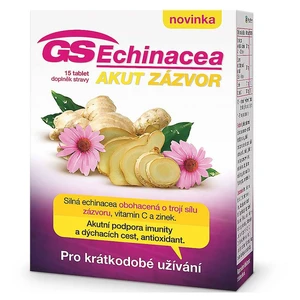 GS Echinacea Akut zázvor 15 tablet