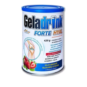 Geladrink Geladrink Forte HYAL 420 g príchuť jahoda
