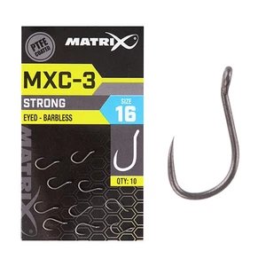 Matrix háčiky mxc-3 barbless eyed 10 ks - 18