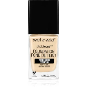 Wet n Wild Photo Focus zmatňujúci fluidný make-up odtieň Nude Ivory 30 ml