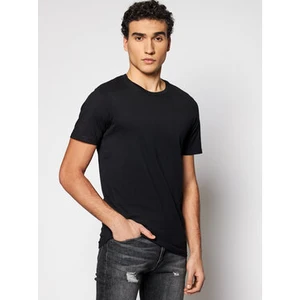 Jack&Jones Pánske tričko JJEORGANIC BASIC TEE 12156101 Black SLIM XXL