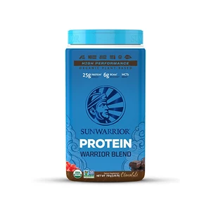 Sunwarrior Protein Blend BIO (Hrachový, konopný protein a goji) 750 g čokoláda