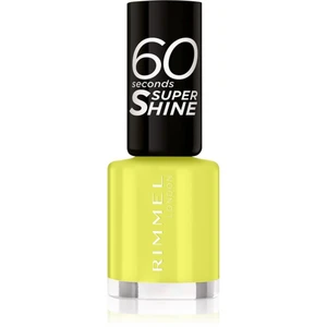 Rimmel 60 Seconds Super Shine lak na nechty odtieň 155 Beach Breeze Please 8 ml