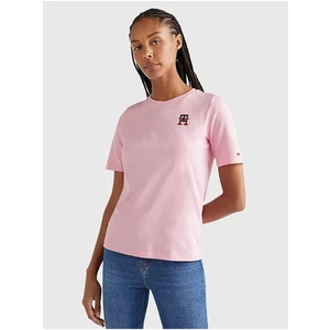 Pink Women's T-Shirt Tommy Hilfiger - Women