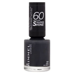 Rimmel 60 Seconds Super Shine lak na nehty odstín 905 Girl In Grey 8 ml