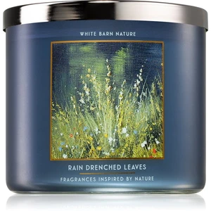 Bath & Body Works Rain Drenched Leaves vonná svíčka 411 g