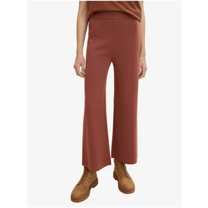 Brown Women's Wide Pants Tom Tailor - Women