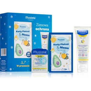Mustela Bébé Dry Skin Winter Protection dárková sada (pro děti od narození)