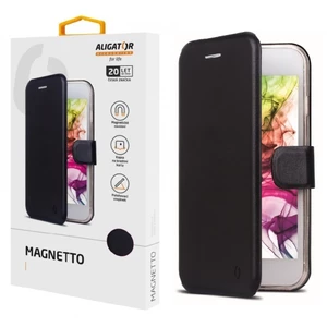 Flipové pouzdro ALIGATOR Magnetto pro Motorola Moto E20, černá