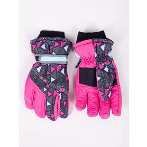 Yoclub Kids's Children's Winter Ski Gloves REN-0240G-A150