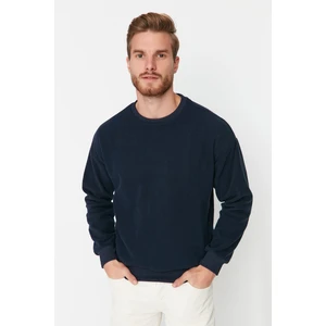Trendyol Sweatshirt - Dark blue - Regular fit