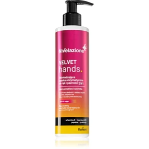 Farmona Nivelazione Velvet Hands enzymatická peelingová maska na ruce 200 ml