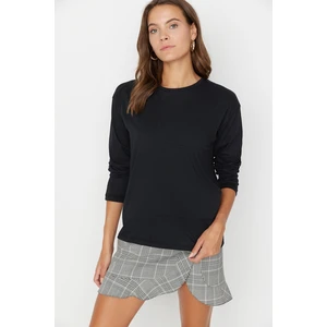 Trendyol T-Shirt - Black - Regular fit