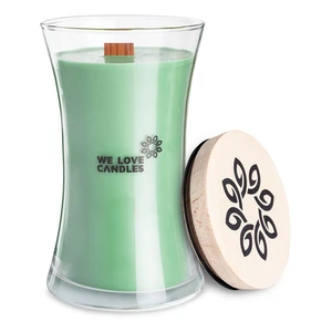 We Love Candles Basic Fresh Grass vonná svíčka s dřevěným knotem 700 g