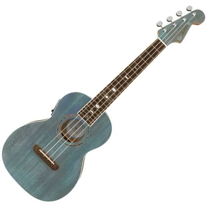 Fender Dhani Harrison Uke WN Tenor Ukulele Turquoise