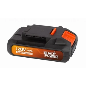 Akumulátor POWERPLUS Dual Power POWDP9021 20V / 2,0Ah SAMSUNG akumulátor do aku náradia • napätie 20 V • pre stroje DUAL POWER • Li-ion • kapacita 2 0