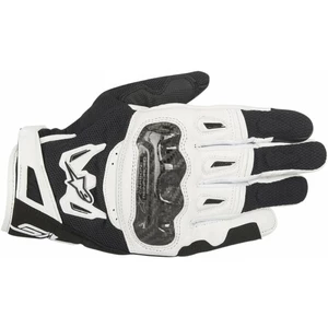 Alpinestars SMX-2 Air Carbon V2 Gloves Black/White S Guanti da moto