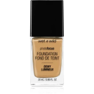 Wet n Wild Photo Focus ľahký hydratačný make-up pre rozjasnenie pleti odtieň Desert Beige 28 ml