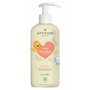 ATTITUDE Detské telové mydlo a šampón (2 v 1) Little leaves s vôňou melónu a kokosu 473 ml