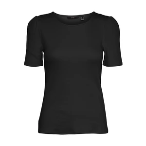 Vero Moda Dámské triko VMNATASHA 10264993 Black L