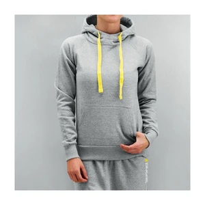 Graffiti Ladies Hoody Grey Melange/Blazing Yellow