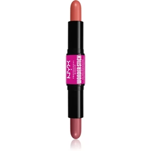 NYX Professional Makeup Wonder Stick Cream Blush oboustranná konturovací tyčinka odstín 02 Honey Orange N Rose 2x4 g
