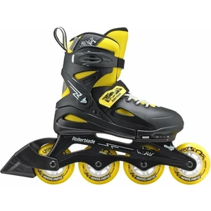 Rollerblade Fury JR Black/Yellow 29-33 Patine în linie