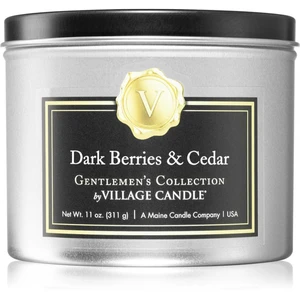 Village Candle Gentlemen's Collection Dark Berries & Cedar vonná sviečka 311 g