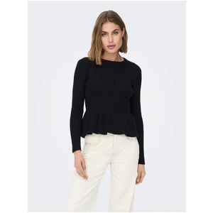 Black sweater ONLY Katia - Women