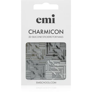 emi Charmicon Zipper nálepky na nehty 3D #170 1 ks