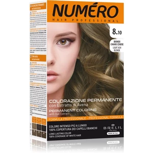 Brelil Numéro Permanent Coloring barva na vlasy odstín 8.10 Light Ash Blonde 125 ml