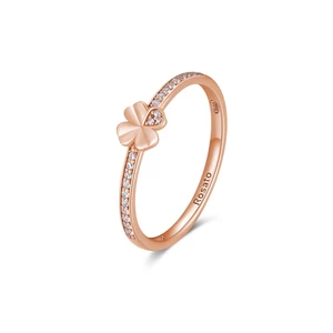 Rosato Krásny bronzový prsteň pre šťastie Allegra RZA022 56 mm