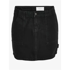 Black Denim Skirt Noisy May Emily - Women
