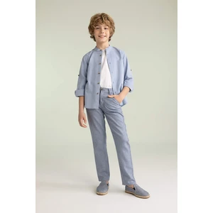 DEFACTO Boys Regular Fit Cotton Trousers