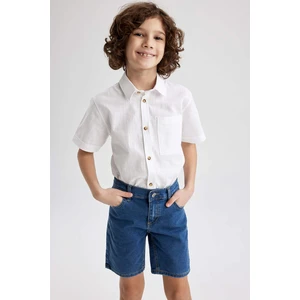 DEFACTO Boy Regular Fit Polo Neck Short Sleeve Shirt