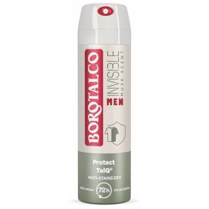 Borotalco MEN Invisible dezodorant v spreji 72h Vône Musk 150 ml