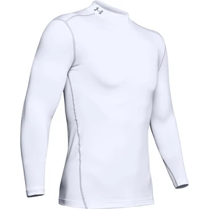 Under Armour ColdGear Compression Mock Mens Base Layer White L