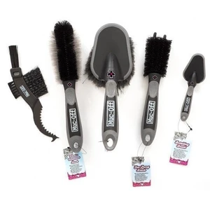 Muc-Off Brush Set X5 Produit nettoyage moto