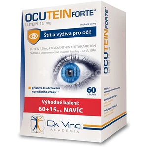 Simply You Ocutein FORTE Lutein 15 mg Da Vinci Academia 60 + 15 tobolek