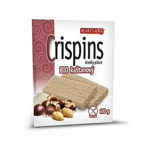 EXTRUDO Bio Cereální křehký chléb Crispins kaštanový 2x50g