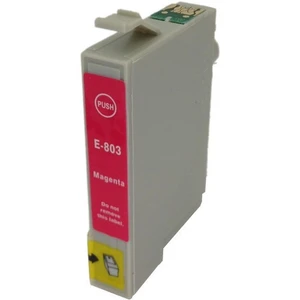 Epson T0803 purpurová (magenta) kompatibilná cartridge