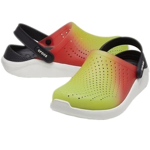 Crocs LiteRide Color Dip Clog Lime Punch/Scarlet/Almost White 42-43
