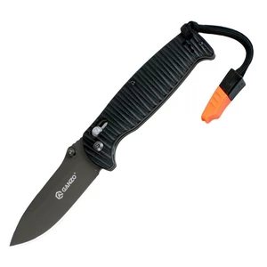 Zavírací nůž G7413P-WS Ganzo® – černá, Černá (Barva: Černá, Varianta: Černá)